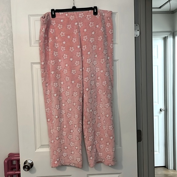 WOMEN’S PLUS SIZE FLEECE PAJAMA PANTS : SIZE 3X - Picture 1 of 2